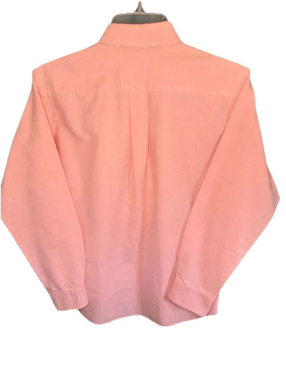Ralph Lauren VTG Pink Classic Fit Oxford Button Down Shirt Pony Boys 14 Womens S